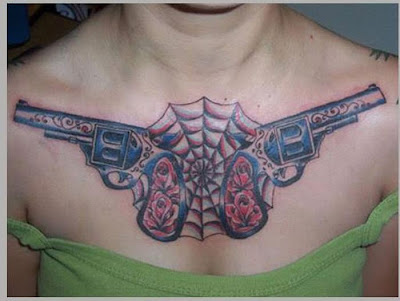 gun tattoos designs