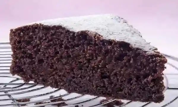 Delicious French chocolate cake