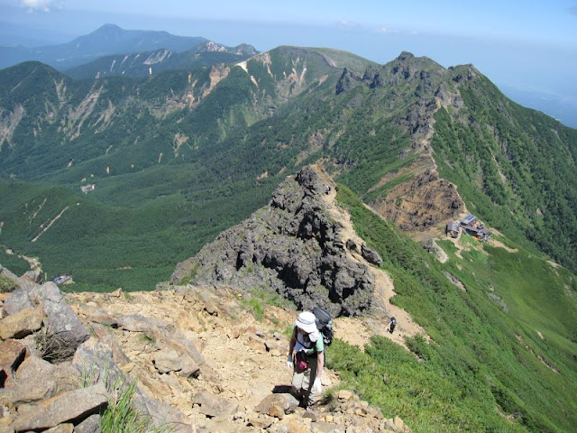 赤岳の上り