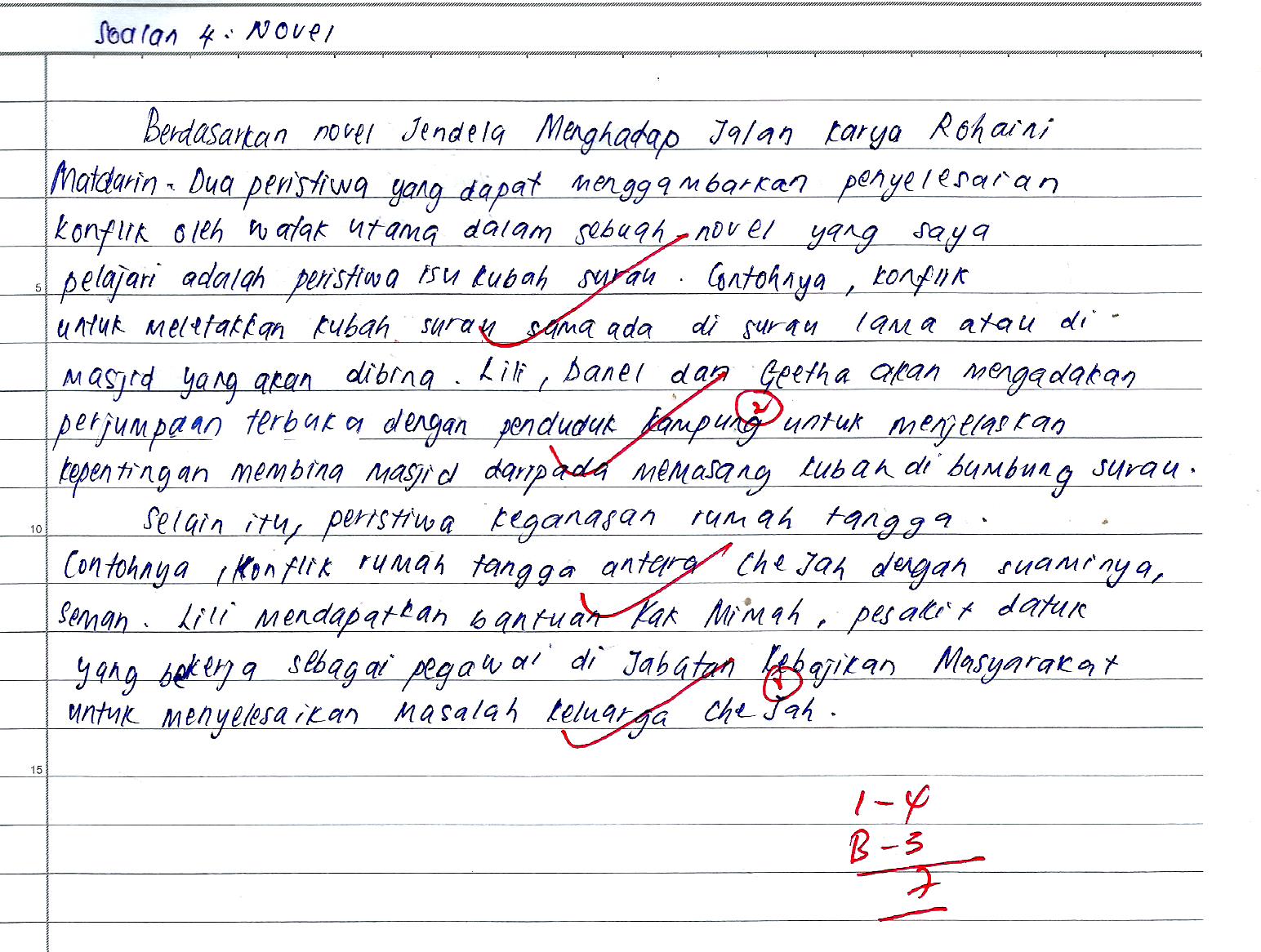 Contoh Menjawab Soalan Novel Spm - Terengganu w Contoh Menjawab Soalan Novel Spm - Terengganu w