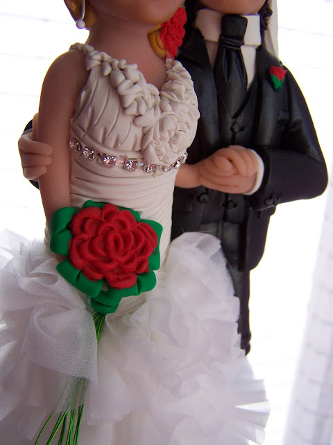 Figuras personalizadas para tu tarta de Boda Laura Guarnieri