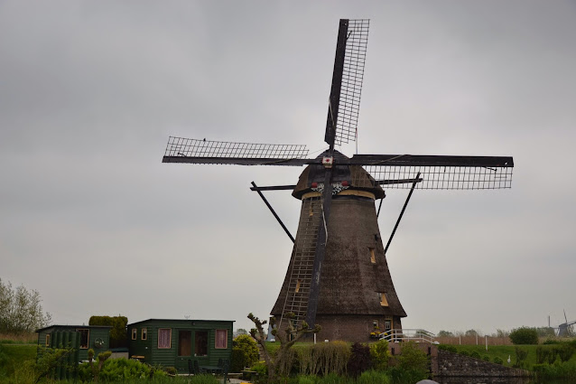 Holandia – wiatraki w Kinderdijk