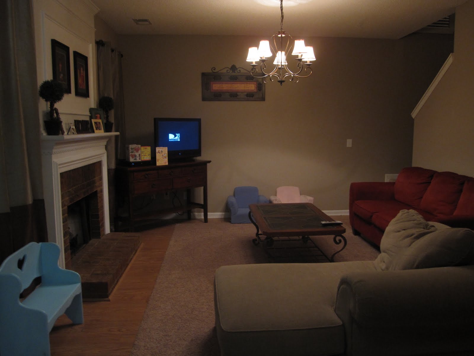 This is my living room. I want to have an accent wall. Either with ...