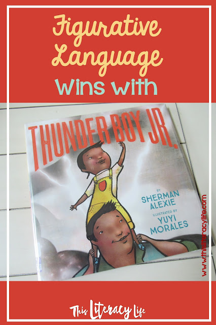 It's all in a name with Figurative Language and Thunder Boy, Jr. It's easy to help your students see how figurative language works in everyday life with this fun book.