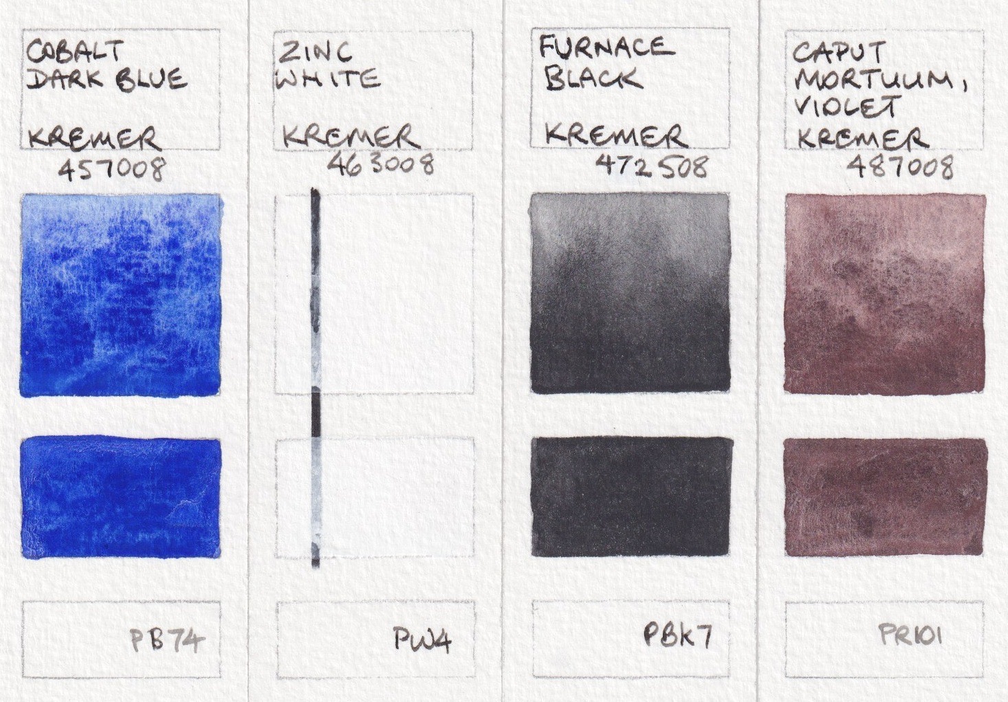 Watercolor Experiment! Imitating Payne's Gray Using Indigo 