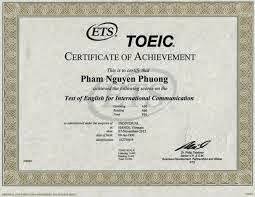 Làm bằng toeic