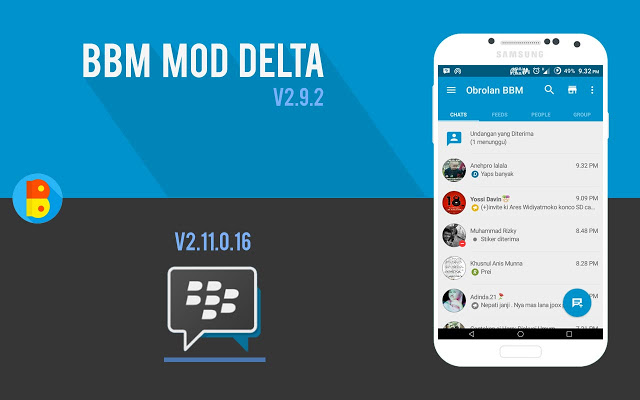 BBM Mod Delta Apk Terbaru Semua Versi - Cara Android