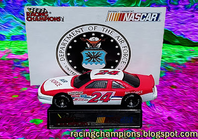 Mickey Gibbs #24 Air Force 1991 Daytona 500 Support Our Troops Cars Military Racing Champions 1/64 NASCAR diecast blog