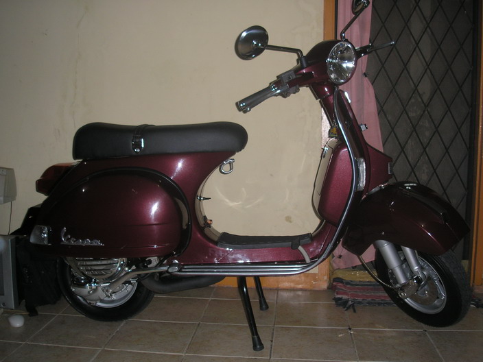  Modifikasi  Vespa  PX  150 2012 oto trens