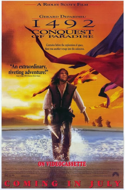 This Columbus day, you and your family can stay together and watch the movie 1492: Conquest of paradise.