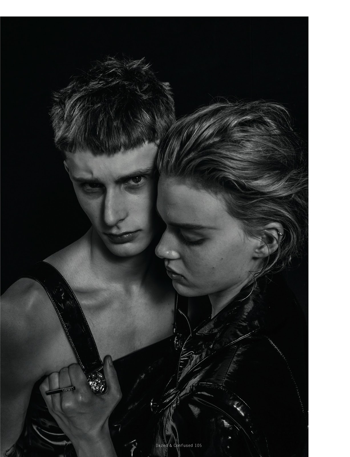 Tess Hellfeuer & Jeremy Matos by Michael Avedon — Safety Last 