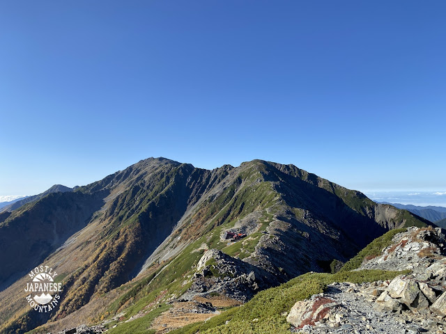 Mt. Nakashirane and Mt. Aino