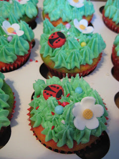 Cupcakes de Ladybug