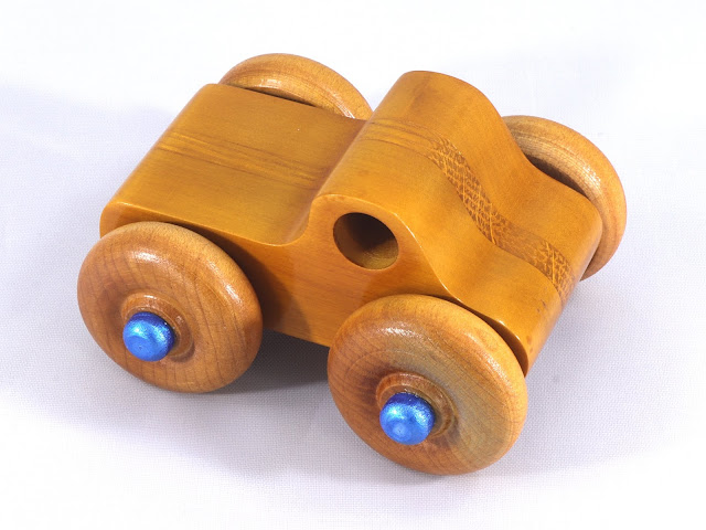 Handmade Wooden Toy Monster Truck Based on the Play Pal Picku