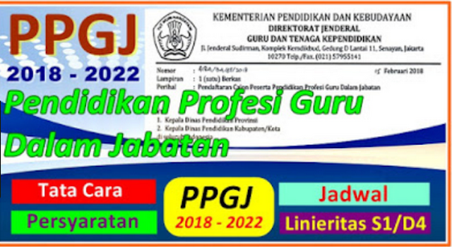 Pedoman Pendidikan Profesi Guru Dalam Jabatan Tahun 2018