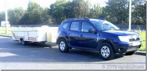 Dacia Duster met plooiwagen 01