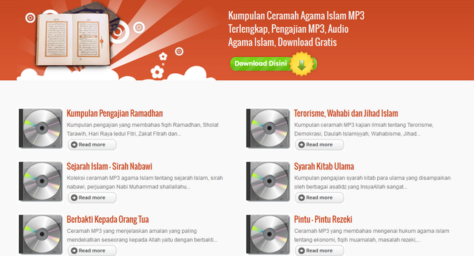 Download 102 Materi MP3 Kajian Ramadhan