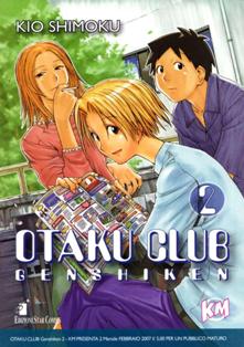 KM Presenta 2 - Genshiken - Otaku Club 2 - Febbraio 2007 | CBR 215 dpi | Mensile | Manga | Shounen | Seinen | Manga | Seinen | Scolastico
Collana edita dalla Star Comics che ospita serie manga di gran successo, tra cui: Genshiken - Otaku Club e molte altre. 

Genshiken - Otaku Club è un shounen manga scritto da Kio Shimoku per la Kodansha, mentre in Italia la pubblicazione è stata a cura della Star Comics.
Sapete cosa accade tra i fogli di carta e l'odore di china ma vi siete mai chiesti come sia il mondo dall'altra parte di un fumetto (ma non solo)?
Nel mondo strano ma per certi versi fin troppo normale degli appassionati, tanto appassionati da diventare maniaci o per dirla alla giapponese «Otaku».
Attraverso i vari episodi di una commedia dissacrante e assolutamente senza peli sulla lingua ecco le avventure di un club di appassionati di tutto quel che ruota attorno al fumetto e ai suoi vari derivati degli ultimi decenni (animazione, videogiochi, modellismo, cosplay....).
Un club di «adulti» dato che le vicende si svolgono nello sfondo di una delle università di Tokyo ma non mancheranno numerose apparizioni della più grande fiera del fumetto al Tokyo Big Site.
E come può conciliarsi un modo di pensare del tutto Otaku con i desideri e le necessità di una «esterna» al gruppo che agli Otaku non ha mai e poi mai pensato di avvicinarsi o di averci qualcosa a che fare?
Per non parlare dei vari personaggi che mano a mano verranno introdotti ognuno con le proprie immancabili idiosincrasie.
Uno dei migliori manga degli ultimi anni, dove comicità, ironia, usi, costumi e tanta passione più o meno nascosta sono mixati sapientemente descrivendo, anche se in maniera ovviamente esagerata, quel che molti appassionati nascondono dentro di se.