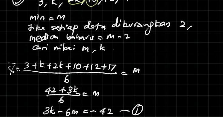 Cikgu Azman - Bukit Jalil: Bab 7 Statistik Min Median 