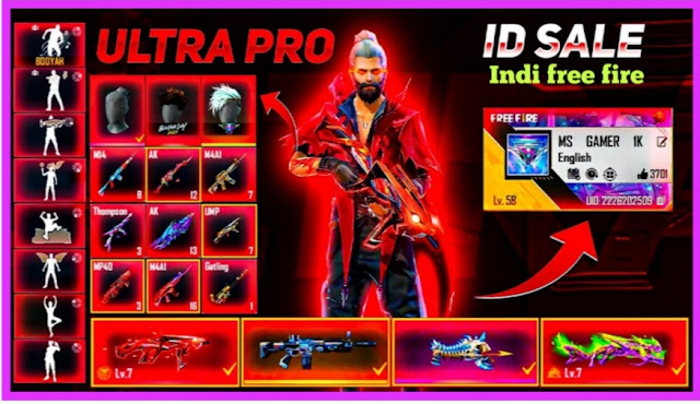 Garena Free Fire ID For Sale No:-30 [Best Collection & Low Price]