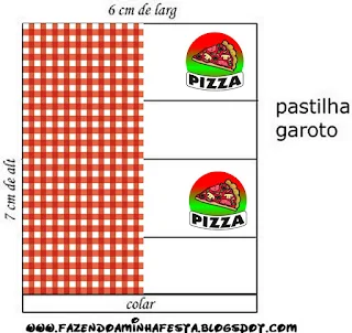 Pizza Party Free Printable Labels.