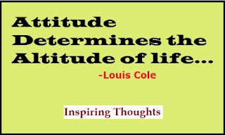 Inspiring Thoughts: Your Attitude