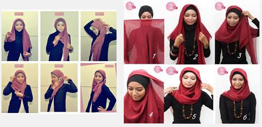 Model Jilbab Terbaru 2014 Panduan Lengkap Cara Memakai 