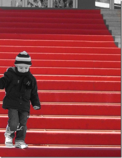 Aj al Palzzo del festival di Cannes