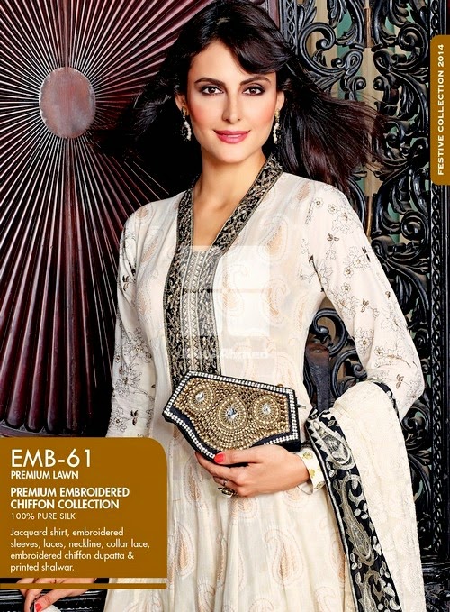 Gul-Ahmed Gold Eid Collection
