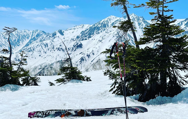 ステップソールと白馬三山