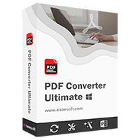 Aiseesoft PDF Converter Ultimate Discount Coupon Codes