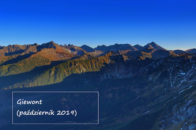 Giewont bez tłumów (Tatry, jesień 2019)