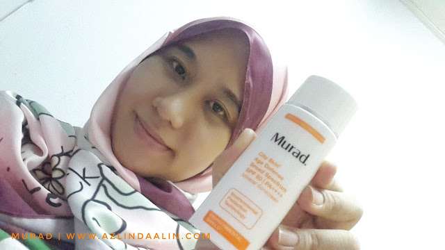 MURAD CITY SKIN AGE DEFENSE BROAD SPECTRUM SPF 50 PA++++ MELINDUNGI, MENCERAHKAN DAN MEMBAIK PULIH KULIT ! 