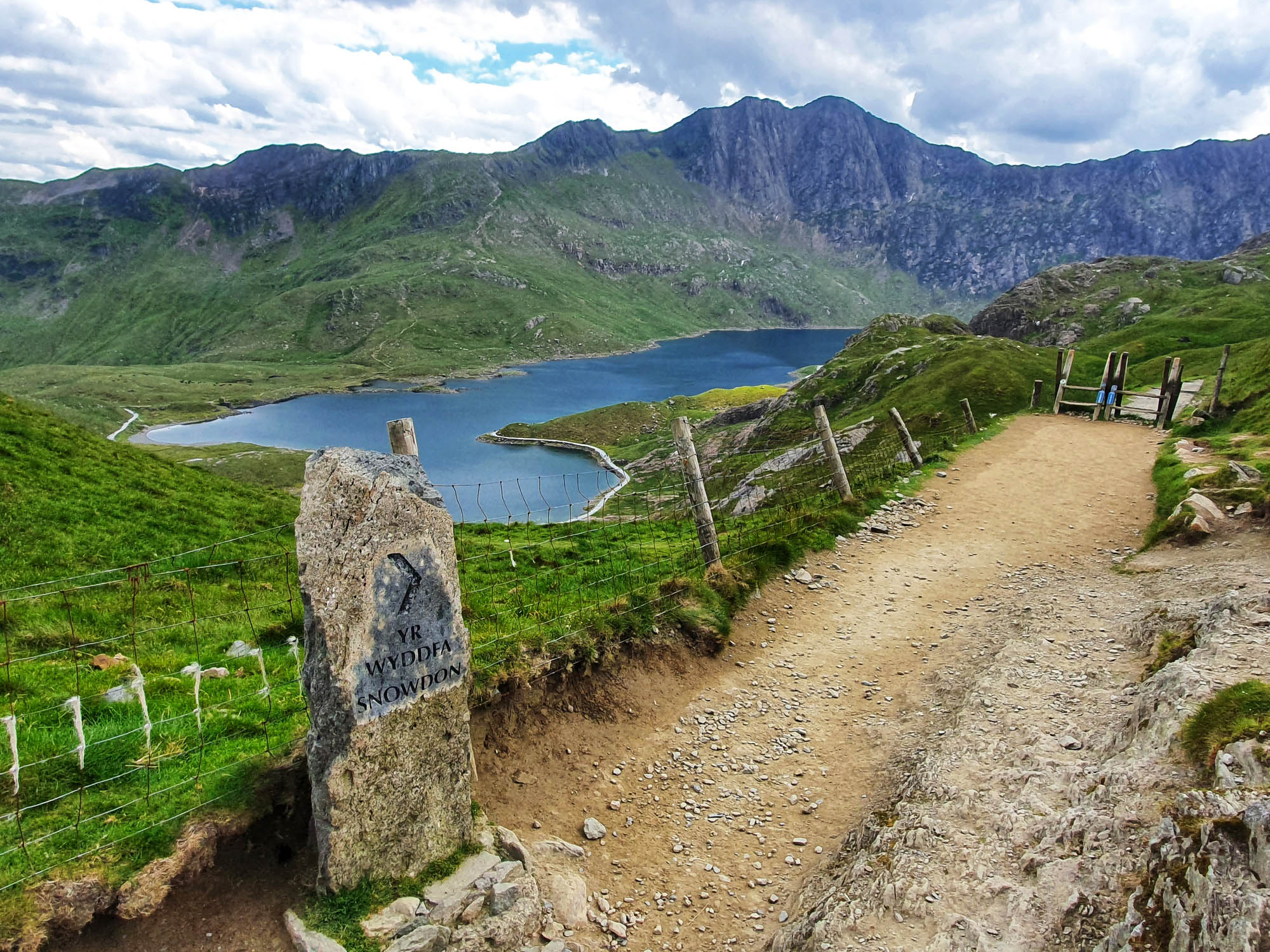 Mount Snowdon best walks routes map Wales