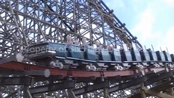 six flags over texas new texas giant. Another video of the New Texas