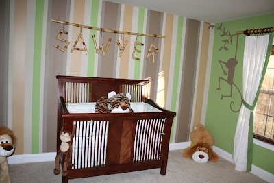 Jungle Baby Room on Design Dazzle  Safari Baby Nursery