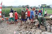  PembukaanTMMD Sengkuyung tahap III Kodim 0702 Purbalingga di Desa Karangturi 