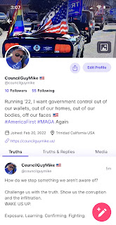 CouncilGuyMike Truth Social Feed for Mike Morgan in Trinidad California