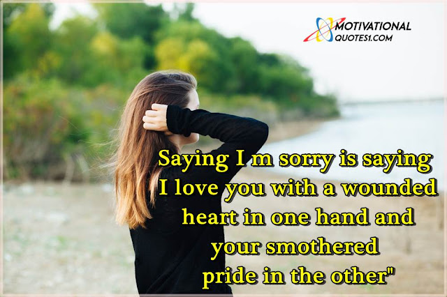 saying sorry quotes || सेइंग सॉरी कोटेस