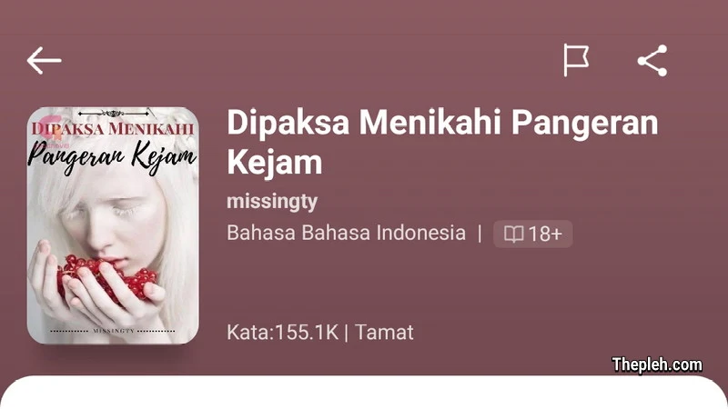 Novel Dipaksa Menikahi Pangeran Kejam Full Bab