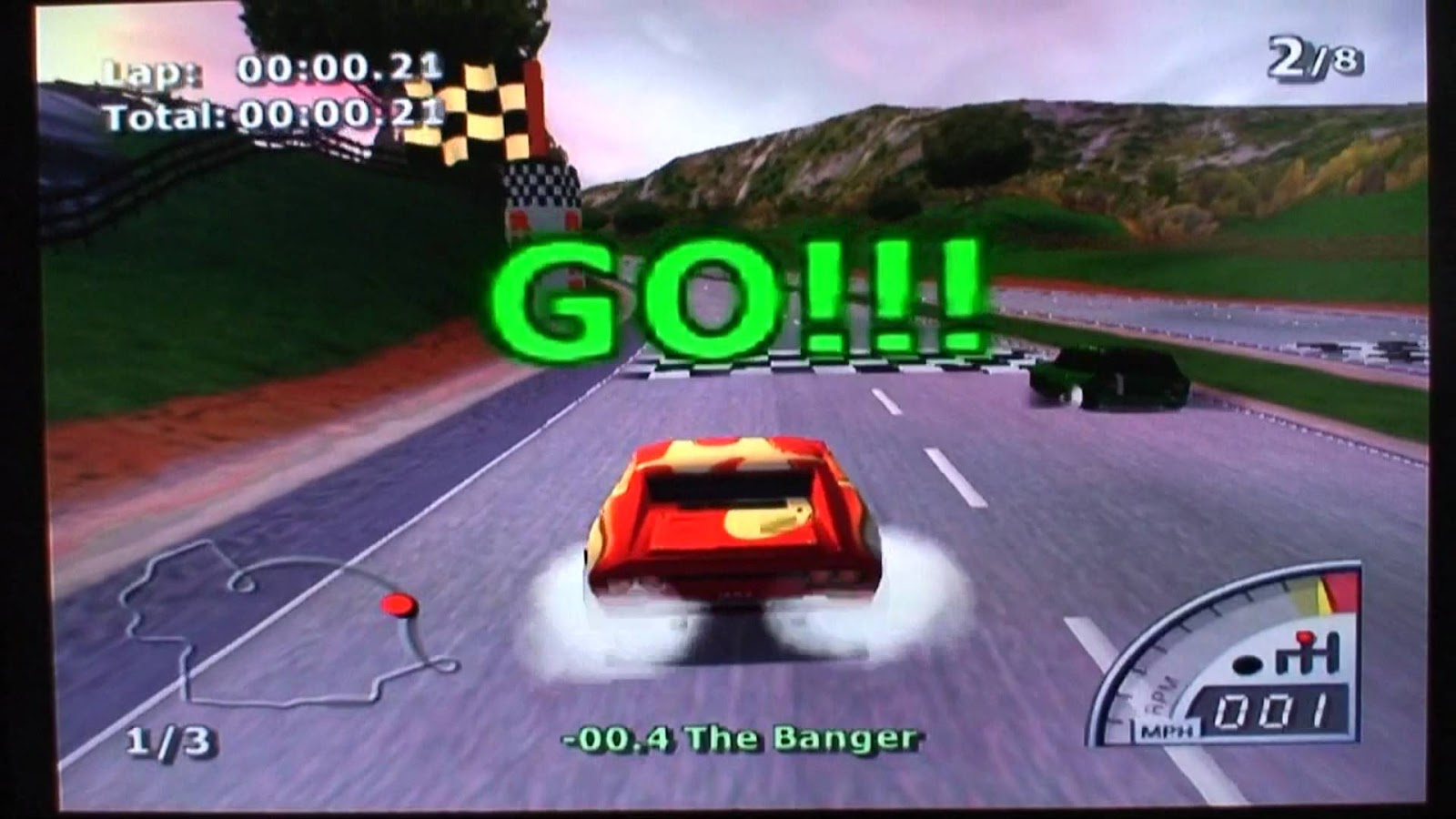 Nascar Rumble PS2 INSIDE GAME