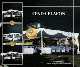 Menyewakan Tenda Konvensional Dekorasi Plafon Siap Pasang Di Jakarta