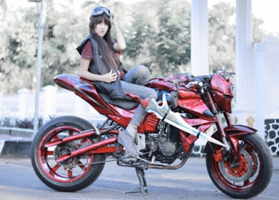 Foto Modifikasi Motor Byson Street Fighter