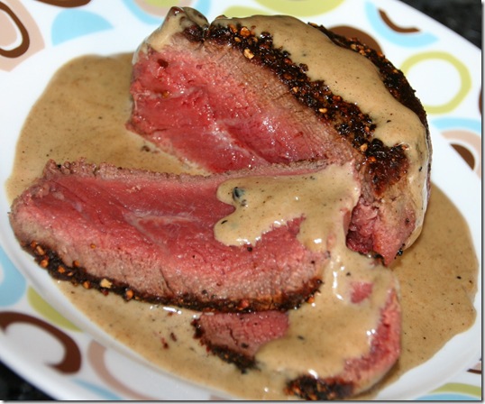steak au poivre