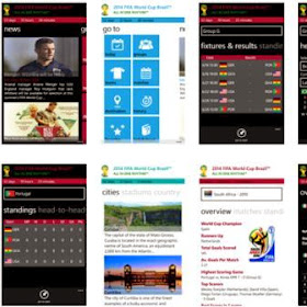 Aplikasi Windows Phone Jadwal Piala Dunia 2014 Gratis