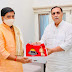 औद्योगिक व आर्थिक गतिविधियों के दौरे पर है गये विधायक संजय यादव को गुजरात के मुख्यमंत्री ने किया सम्मानित  