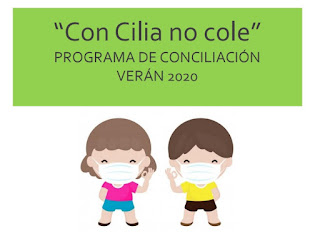  "Con Cilia no cole" tríptico