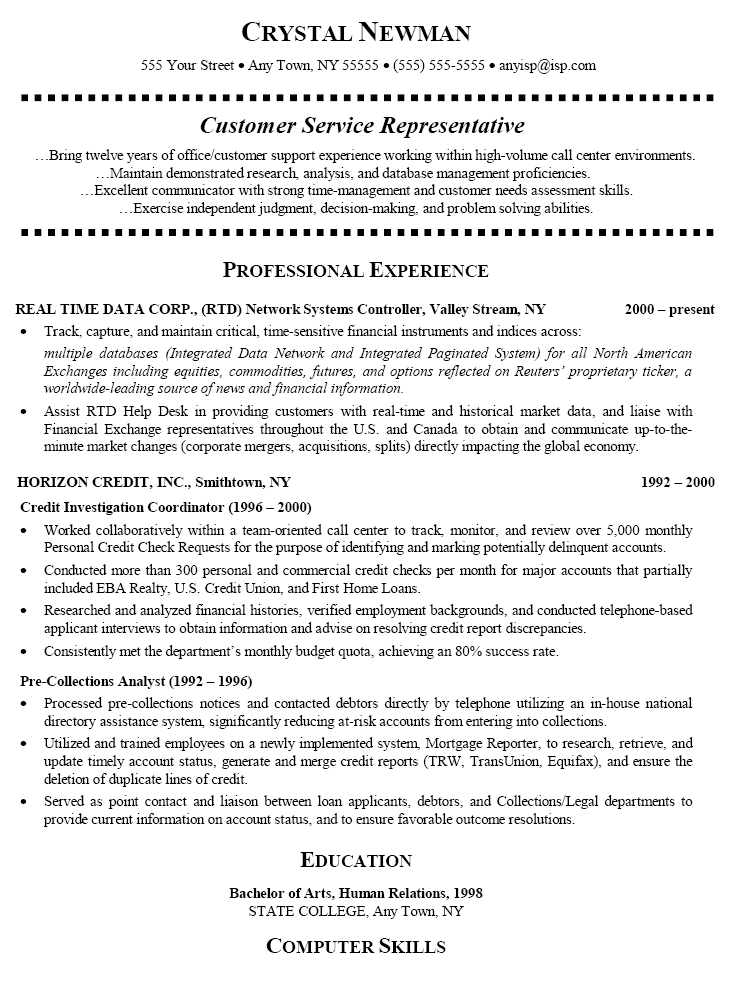 Customer care representative cv sample October 2021 Customer care representative cv sample October 2021