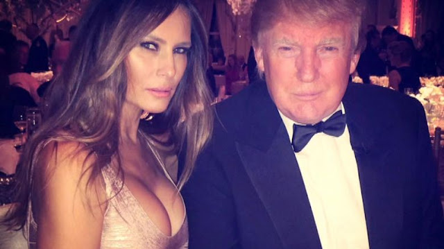 Melania and Donald Trump