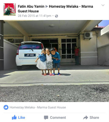 Marma Homestay Melaka - Testimoni Dari Facebook